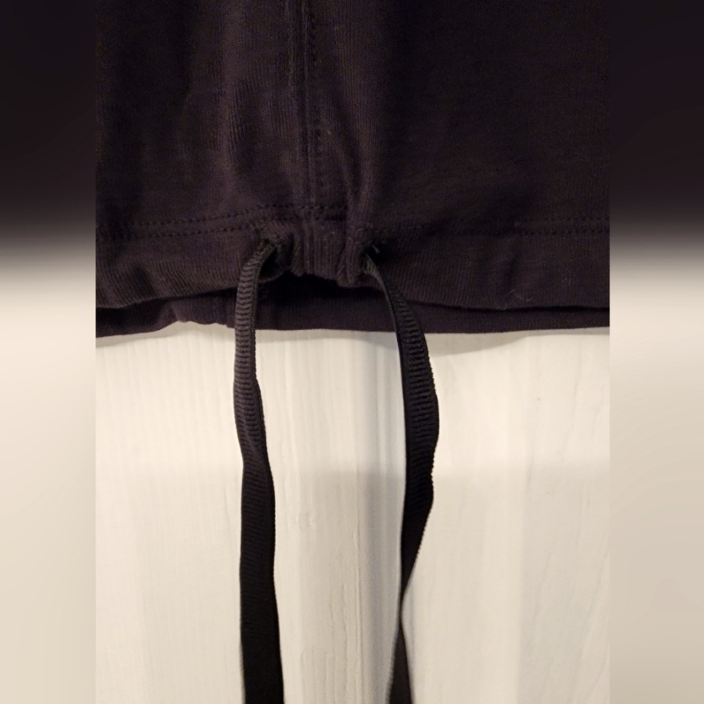 CAPSULE 121 Sync Tie Crop Top In Black Size Small - Picture 7 of 10